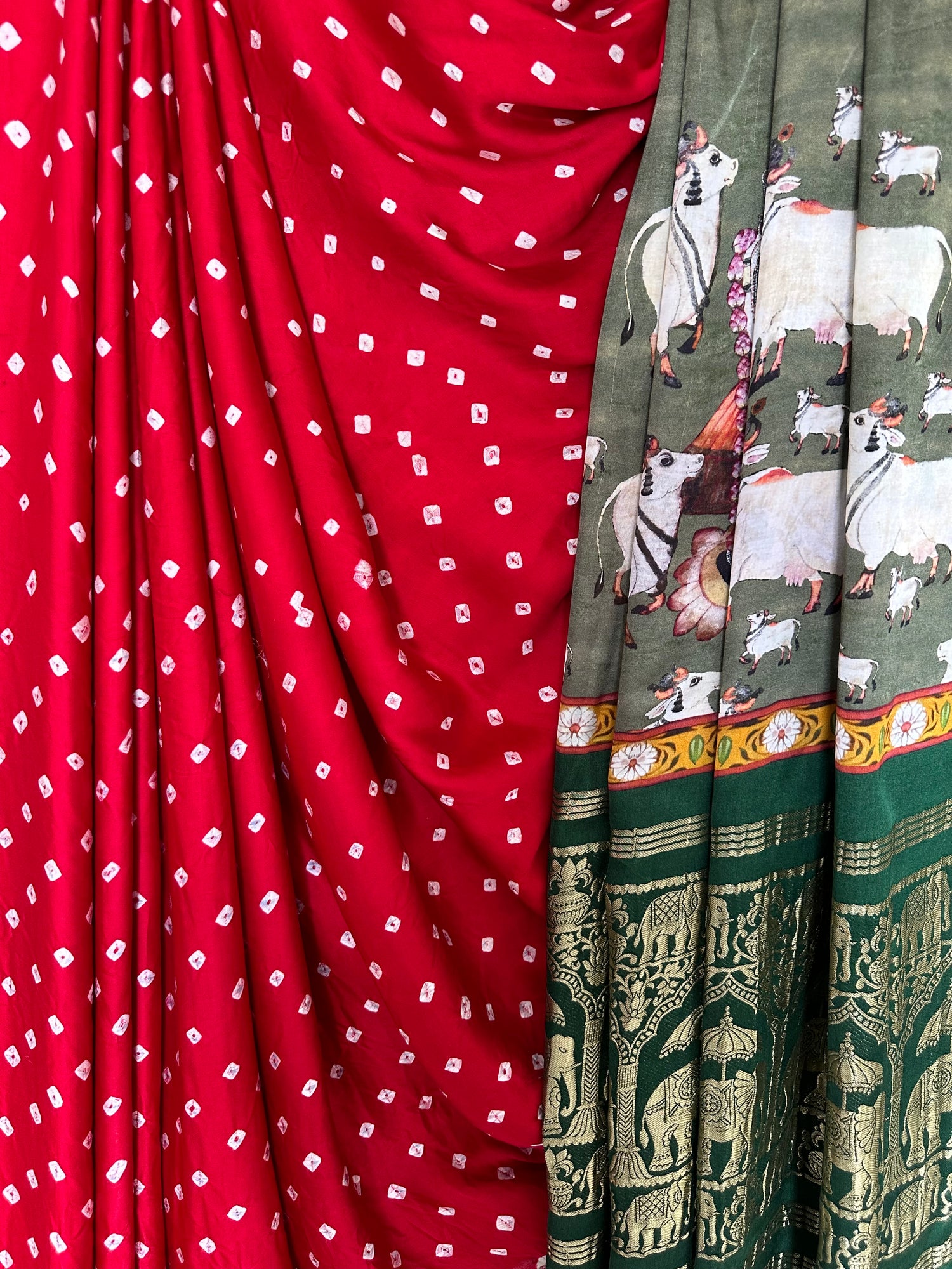 Bandhani Saree