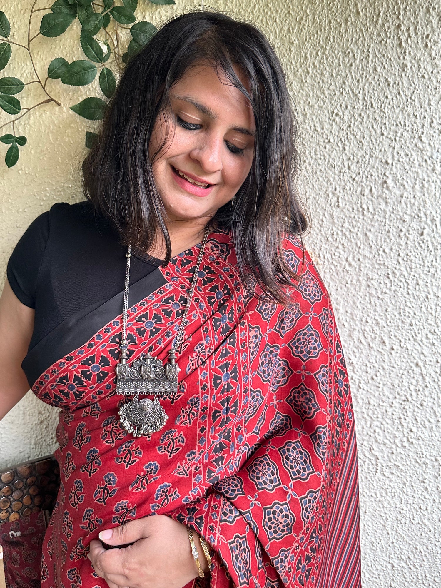 Ajrakh saris